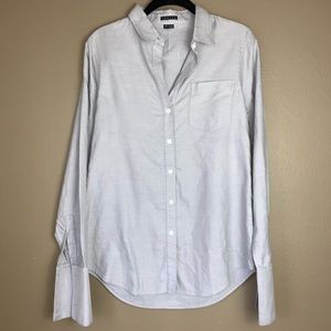THEORY | Mens Button Front Dress Shirt M